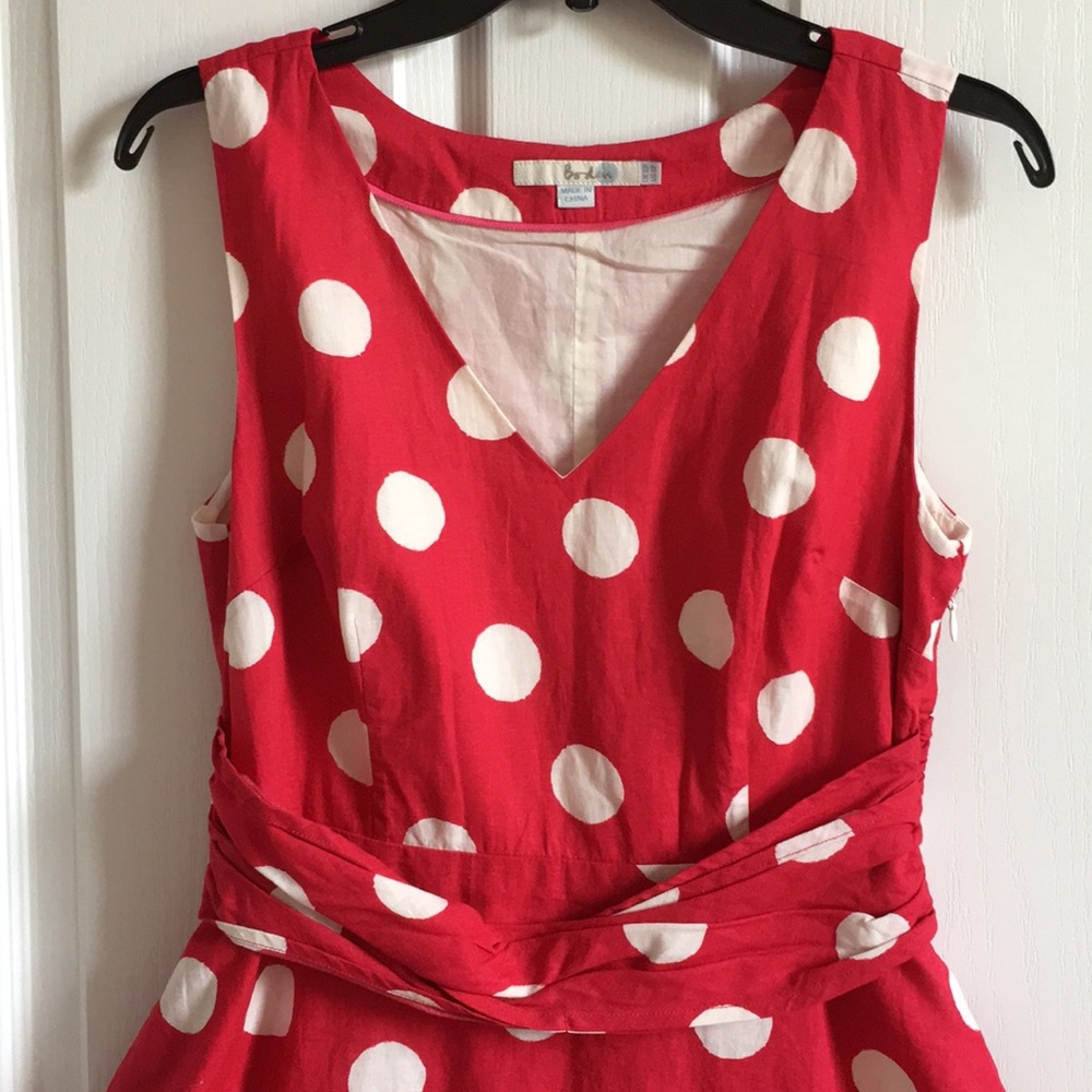 Pretty Lady Red and White Polka dot dress♥️ - Picture 3 of 5